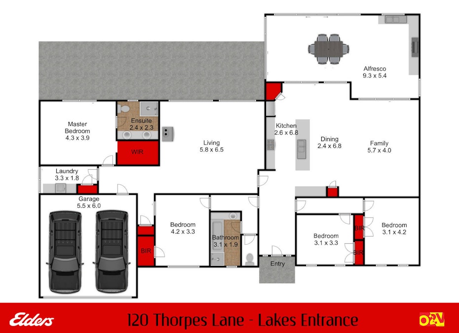 120 Thorpes Lane, Lakes Entrance, VIC, 3909 - Floorplan 1