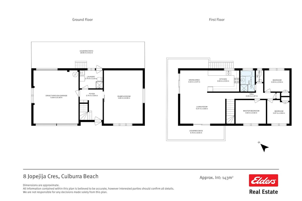 8 Jopejija Crescent, Culburra Beach, NSW, 2540 - Floorplan 1