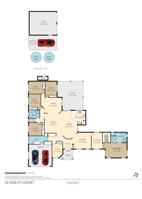 15 Ogilvy Court, Cornubia, QLD, 4130 - Floorplan 1