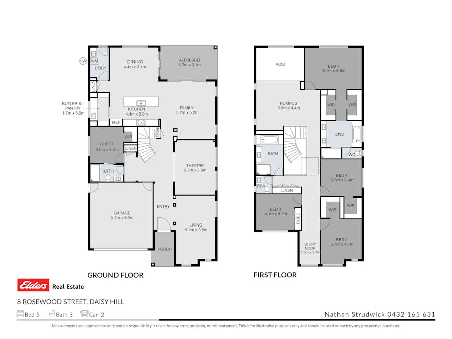 8 Rosewood Street, Daisy Hill, QLD, 4127 - Floorplan 1