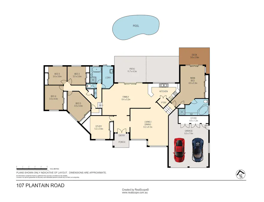 107 Plantain Road, Shailer Park, QLD, 4128 - Floorplan 1