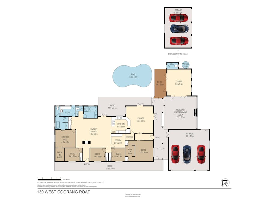 130  West Coorang Road, Cornubia, QLD, 4130 - Floorplan 1