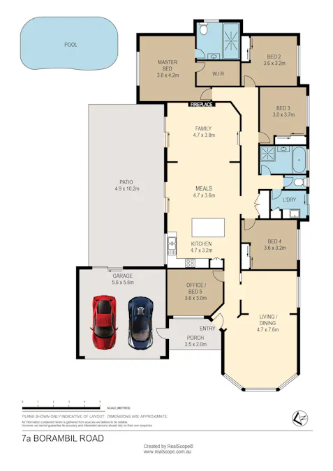 7a Borambil Road, Shailer Park, QLD, 4128 - Floorplan 1