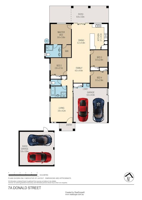 7A Donald Street, Cornubia, QLD, 4130 - Floorplan 1