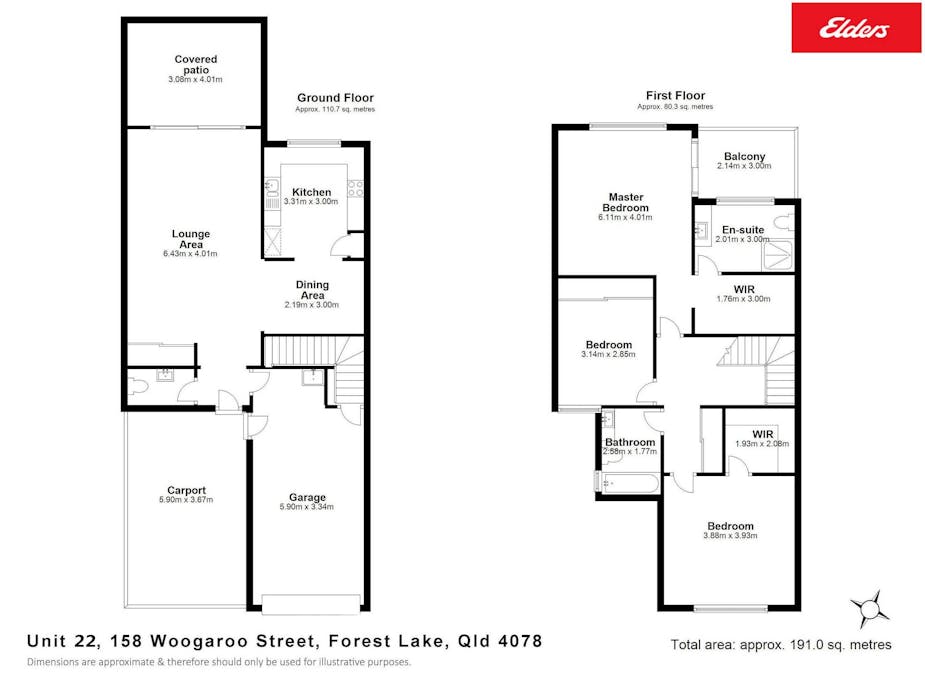 22/158 Woogaroo Street, Forest Lake, QLD, 4078 - Floorplan 1