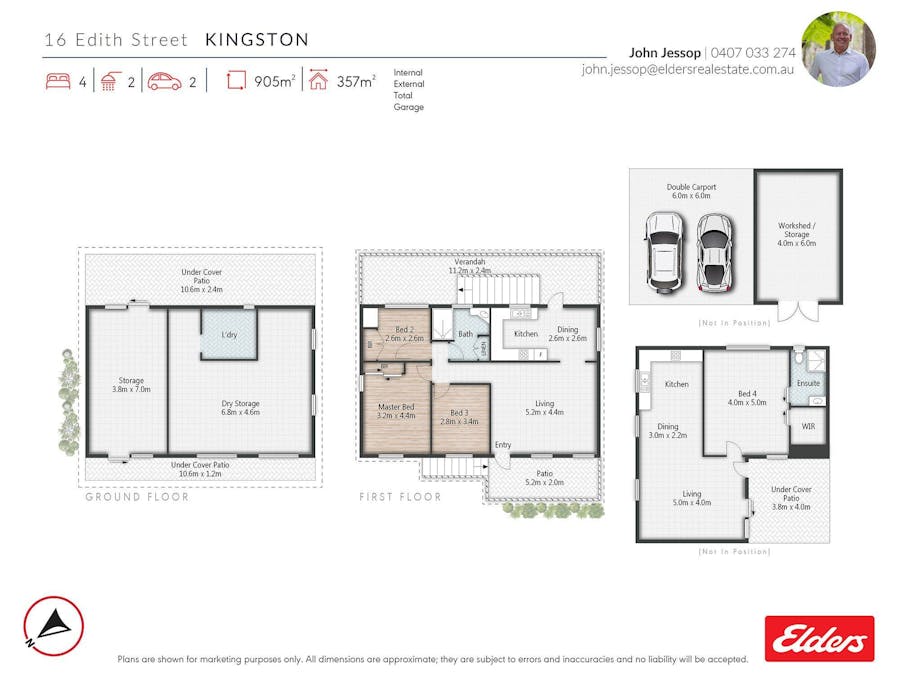 16 Edith Street, Kingston, QLD, 4114 - Floorplan 1