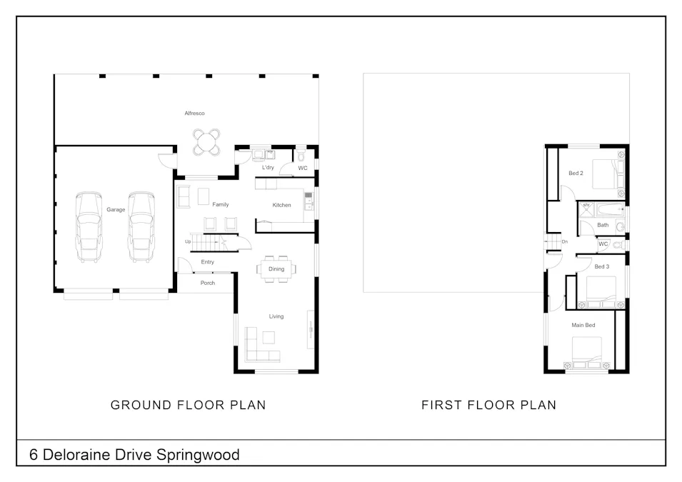 6 Deloraine Drive, Springwood, QLD, 4127 - Floorplan 1