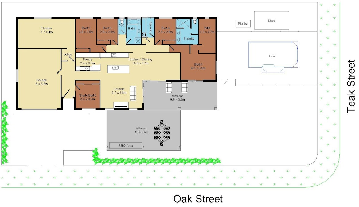 20  Oak Street, Shailer Park, QLD, 4128 - Floorplan 1