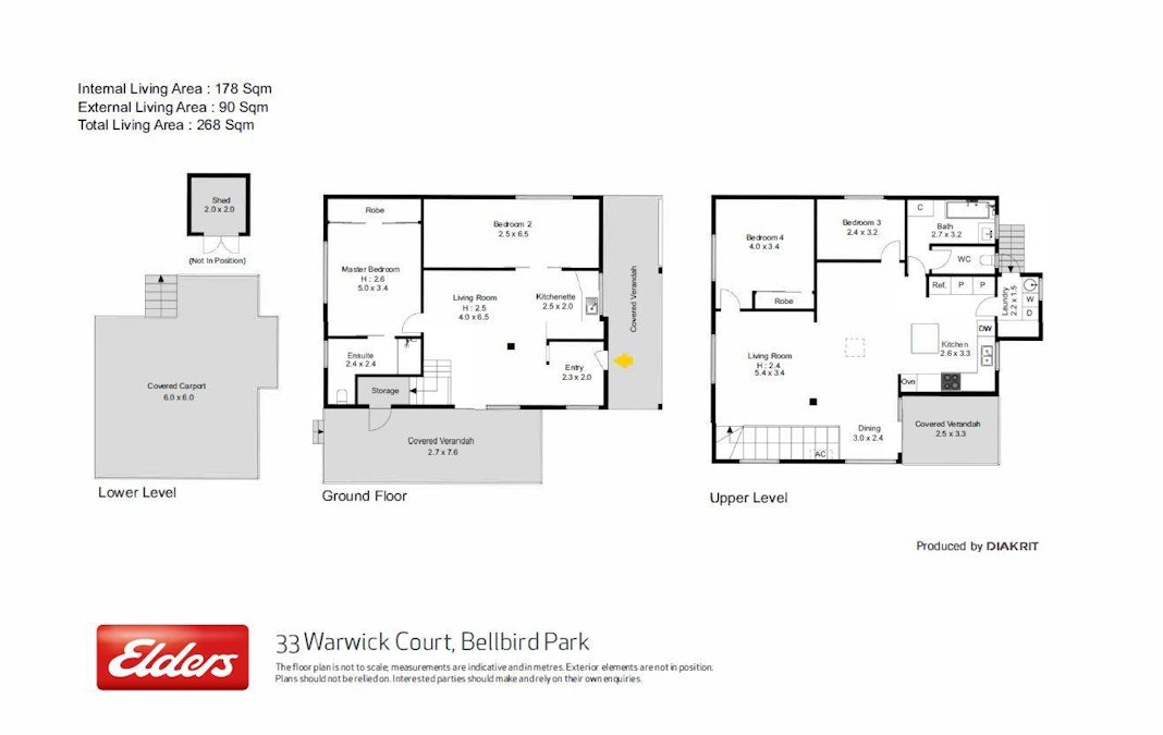 33 Warwick Court, Bellbird Park, QLD, 4300 - Floorplan 1