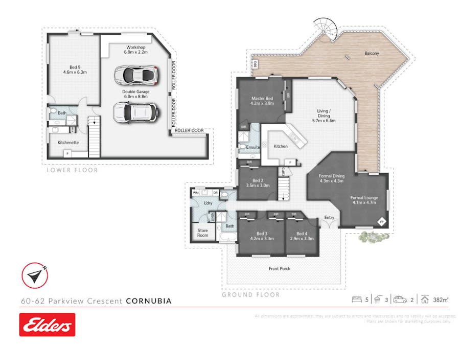 60-62 Parkview Crescent, Cornubia, QLD, 4130 - Floorplan 1