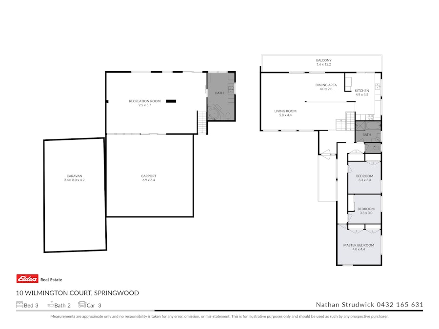 10 Wilmington Court, Springwood, QLD, 4127 - Floorplan 1