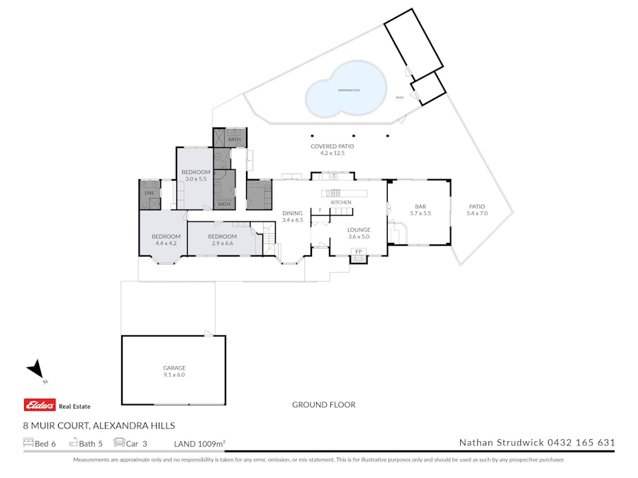 8 Muir Court, Alexandra Hills, QLD, 4161 - Floorplan 2