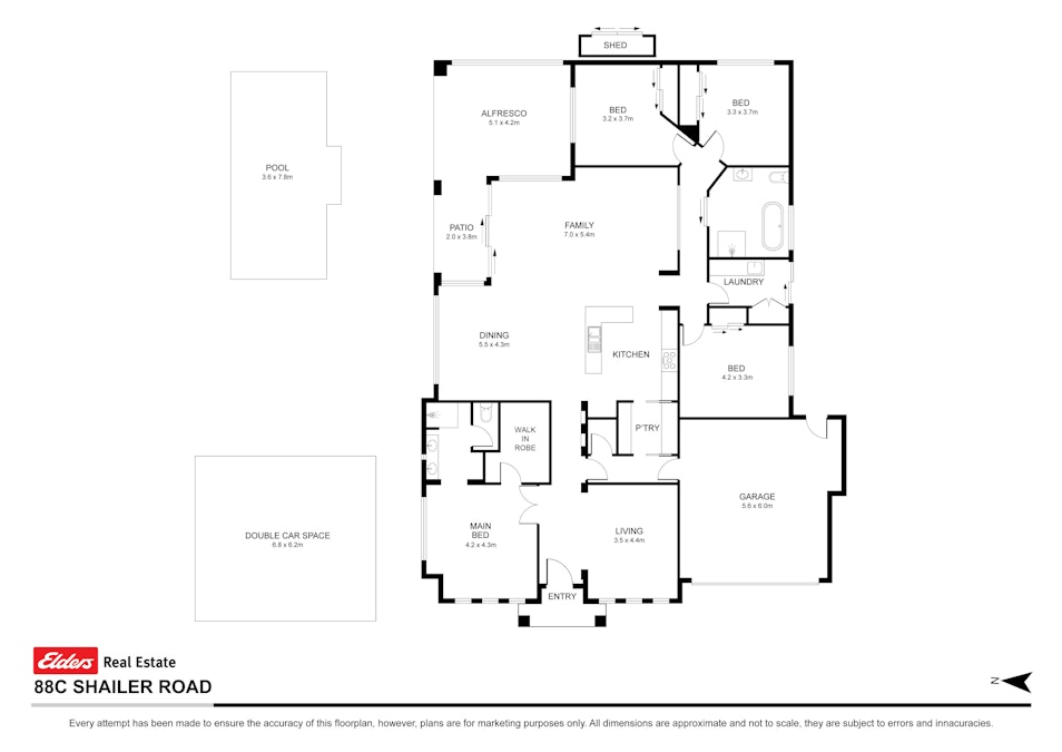 88C Shailer Road, Shailer Park, QLD, 4128 - Floorplan 1