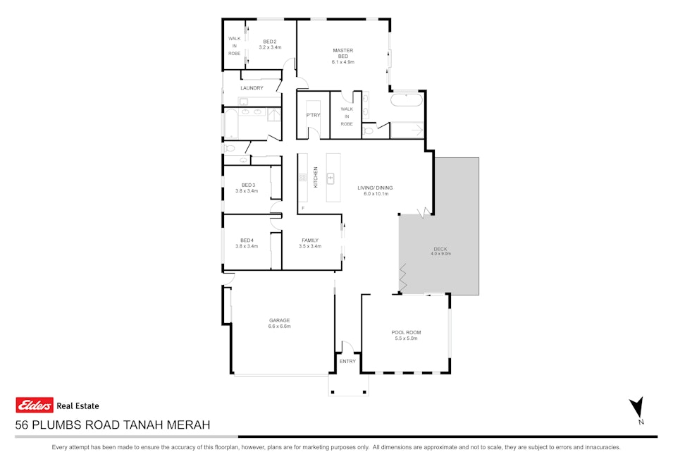 56 Plumbs Road, Tanah Merah, QLD, 4128 - Floorplan 1