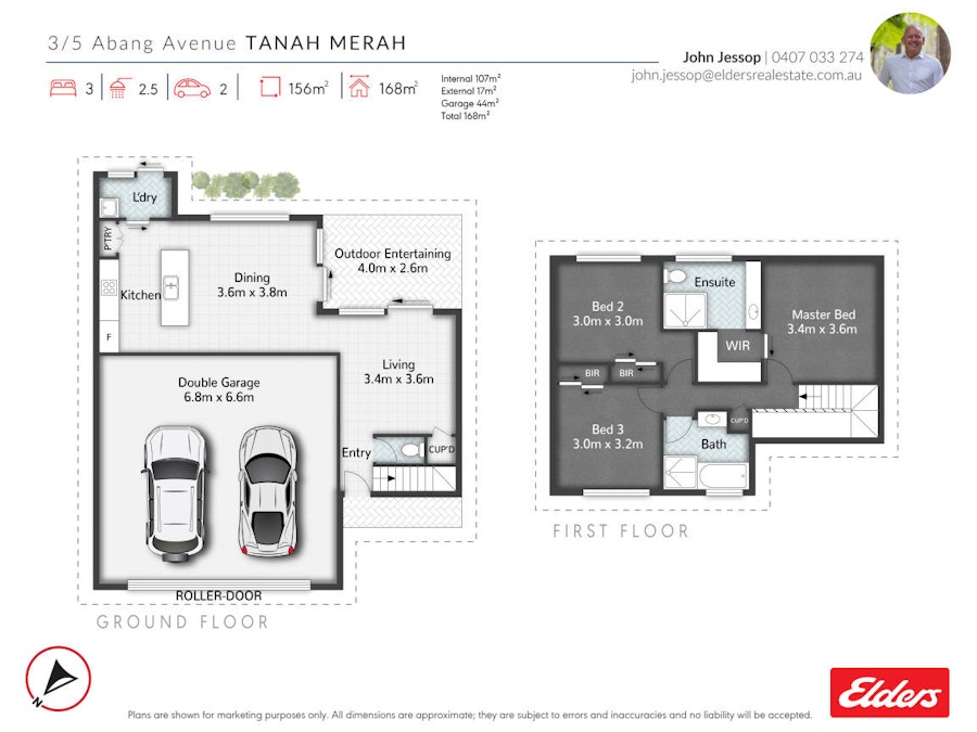 3/5 Abang Avenue, Tanah Merah, QLD, 4128 - Floorplan 1