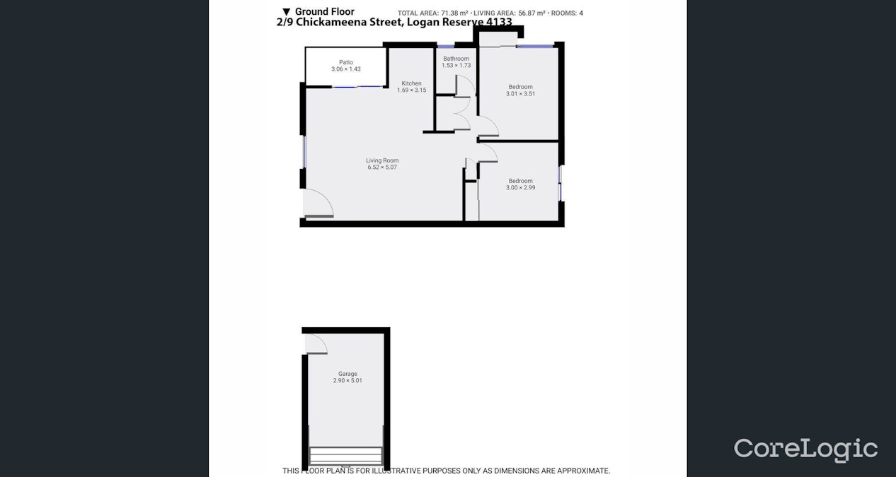 9 Chikameena Street, Logan Reserve, QLD, 4133 - Floorplan 1