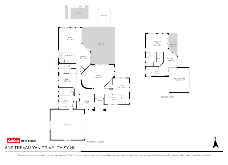 5/49 Trevallyan Drive, Daisy Hill, QLD, 4127 - Floorplan 1