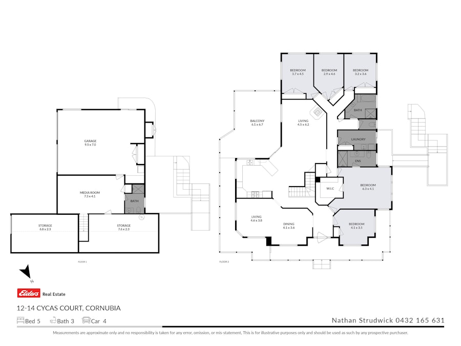 12-14 Cycas Court, Cornubia, QLD, 4130 - Floorplan 1