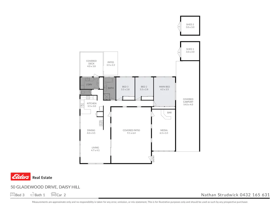 50 Gladewood Drive, Daisy Hill, QLD, 4127 - Floorplan 1