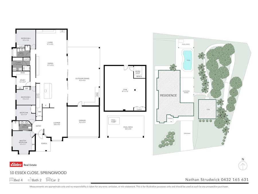 10 Essex Close, Springwood, QLD, 4127 - Floorplan 1