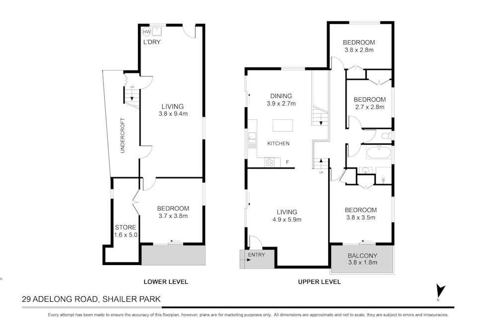 29 Adelong Road, Shailer Park, QLD, 4128 - Floorplan 1