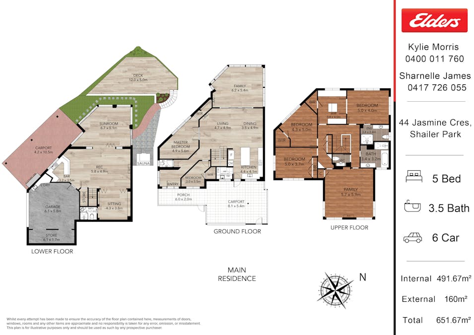 1- 3/44 Jasmine Crescent, Shailer Park, QLD, 4128 - Floorplan 2
