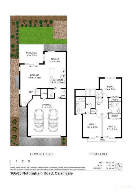 166/85  Nottingham Road, Calamvale, QLD, 4116 - Floorplan 1