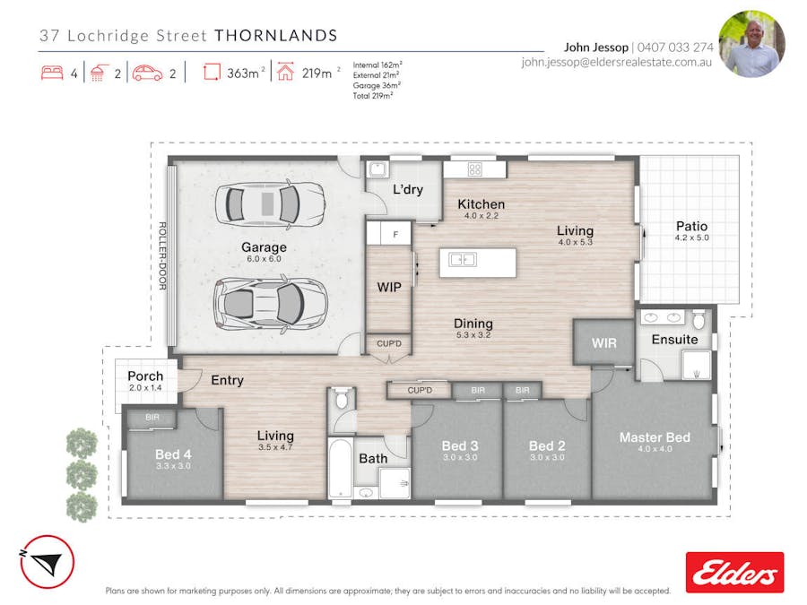 37 Lochridge Street, Thornlands, QLD, 4164 - Floorplan 1