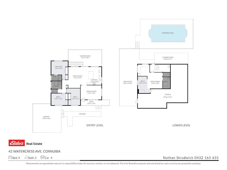 42 Watercress Avenue, Cornubia, QLD, 4130 - Floorplan 1