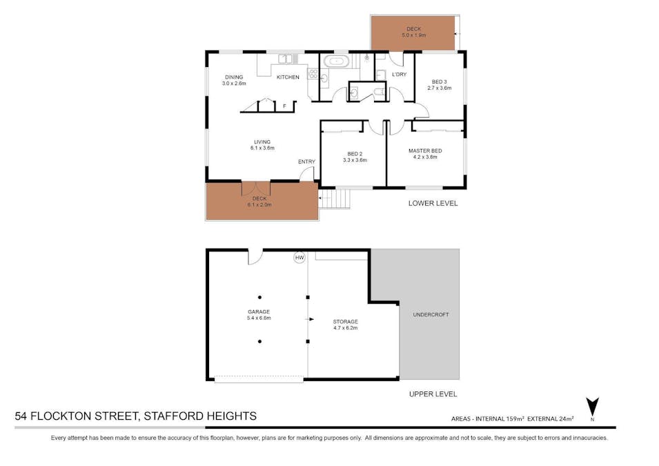 54 Flockton Street, Stafford Heights, QLD, 4053 - Floorplan 1