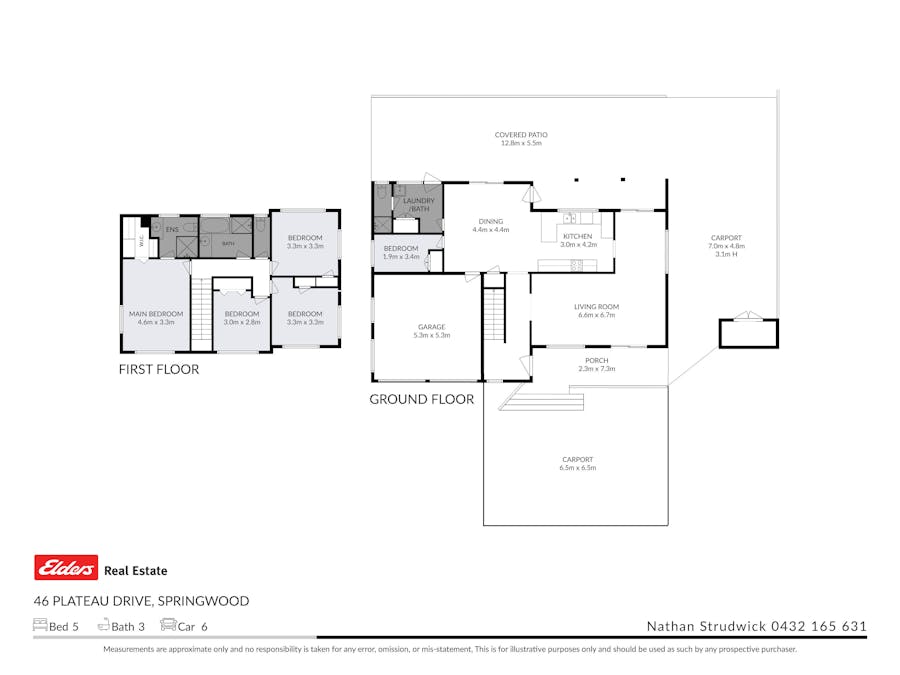 46 Plateau Drive, Springwood, QLD, 4127 - Floorplan 1