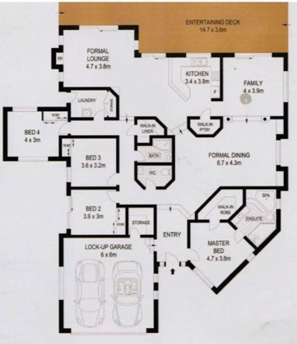 8-10 Heeler Court, Shailer Park, QLD, 4128 - Floorplan 1
