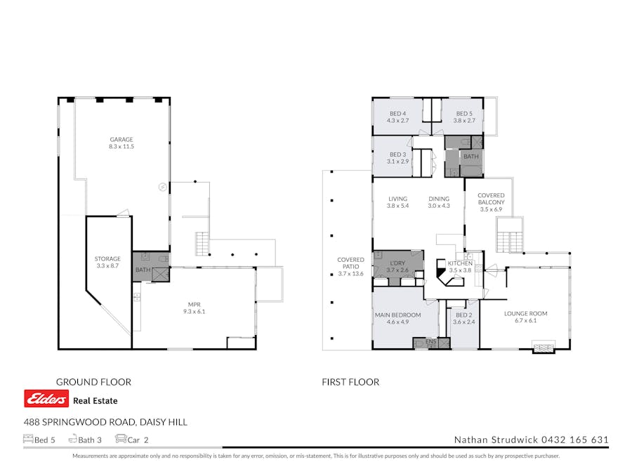 488 Springwood Road, Daisy Hill, QLD, 4127 - Floorplan 1
