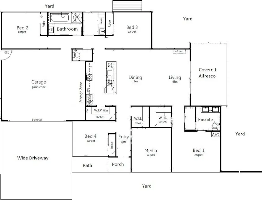 51B  Atlantic Drive, Loganholme, QLD, 4129 - Floorplan 1