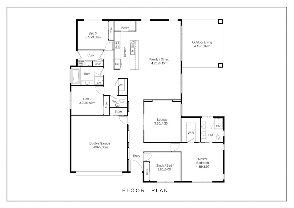 41 Constellation Drive, Loganholme, QLD, 4129 - Floorplan 1