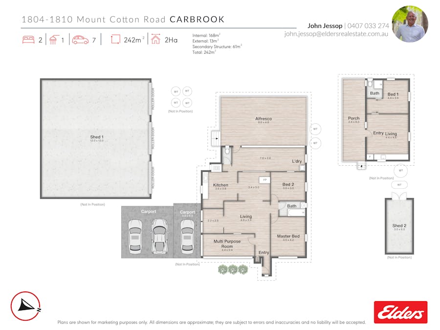 1804-1810 Mount Cotton Road, Carbrook, QLD, 4130 - Floorplan 1