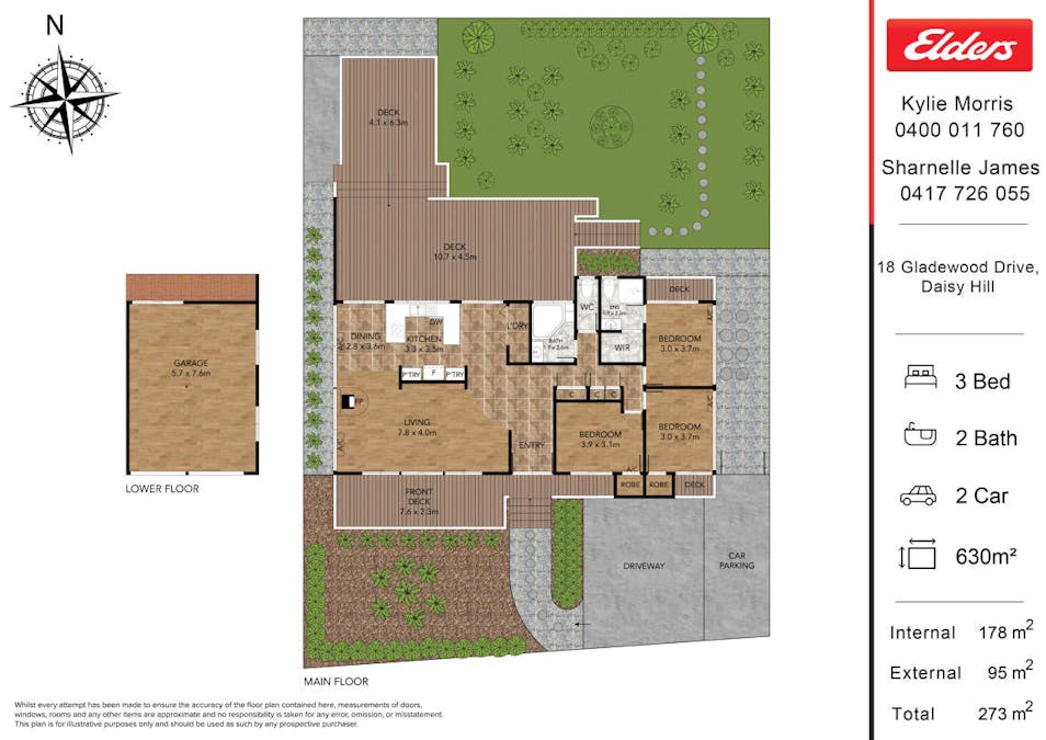 18 Gladewood Drive, Daisy Hill, QLD, 4127 - Floorplan 1