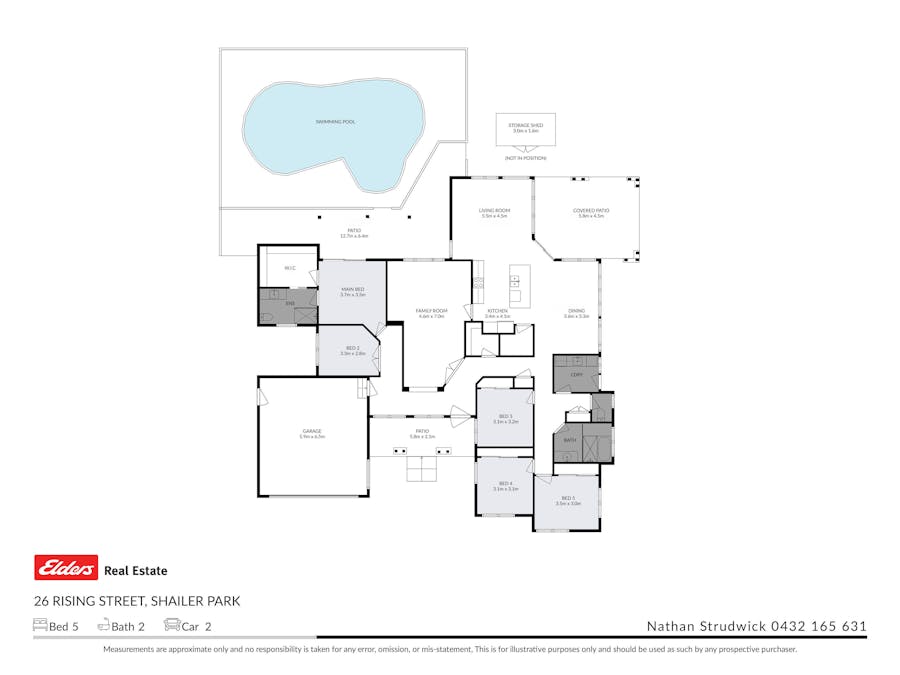 26 Rising Street, Shailer Park, QLD, 4128 - Floorplan 1