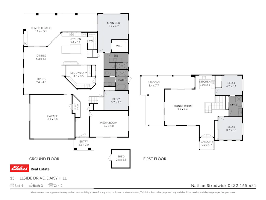 15 Hillside Drive, Daisy Hill, QLD, 4127 - Floorplan 1