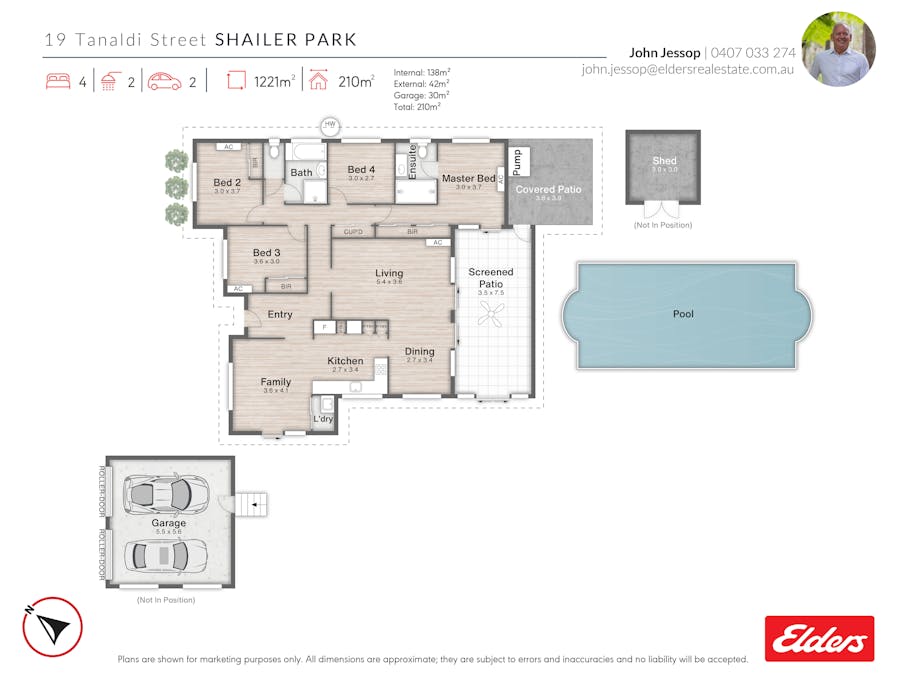 19 Tanaldi Street, Shailer Park, QLD, 4128 - Floorplan 1