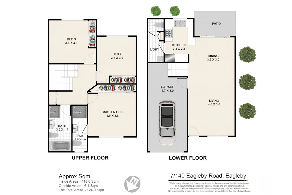 7/140-142 Eagleby Road, Eagleby, QLD, 4207 - Floorplan 1