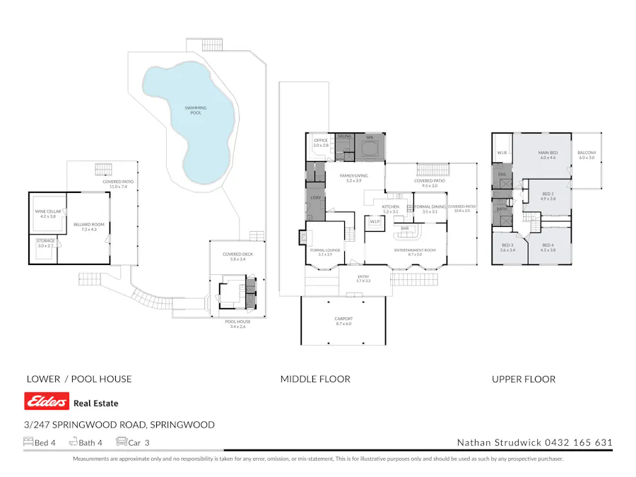 3/247 Springwood Road, Springwood, QLD, 4127 - Floorplan 1