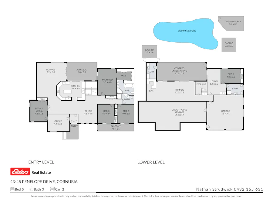 43-45 Penelope Drive, Cornubia, QLD, 4130 - Floorplan 1