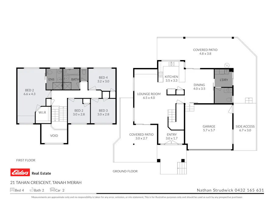 21 Tahan Crescent, Tanah Merah, QLD, 4128 - Floorplan 1