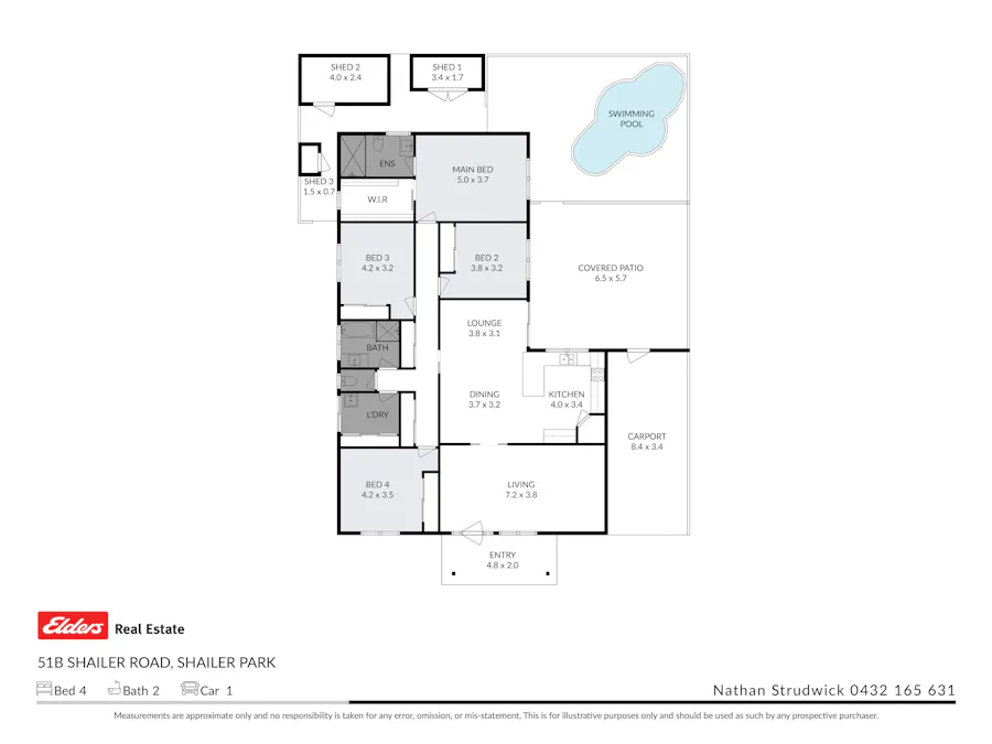 51B Shailer Road, Shailer Park, QLD, 4128 - Floorplan 1