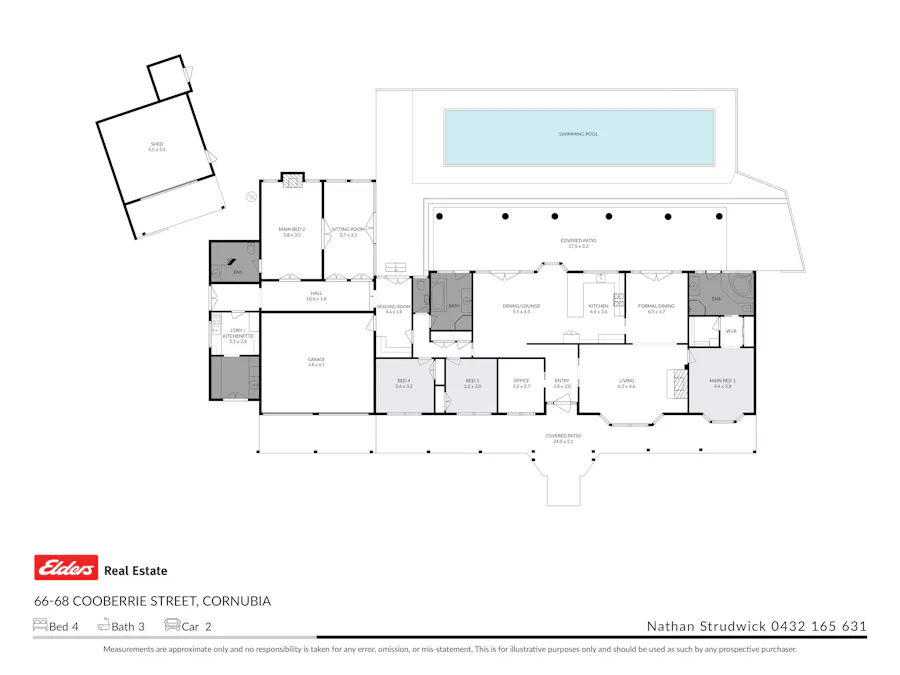 66-68 Cooberrie Street, Cornubia, QLD, 4130 - Floorplan 1