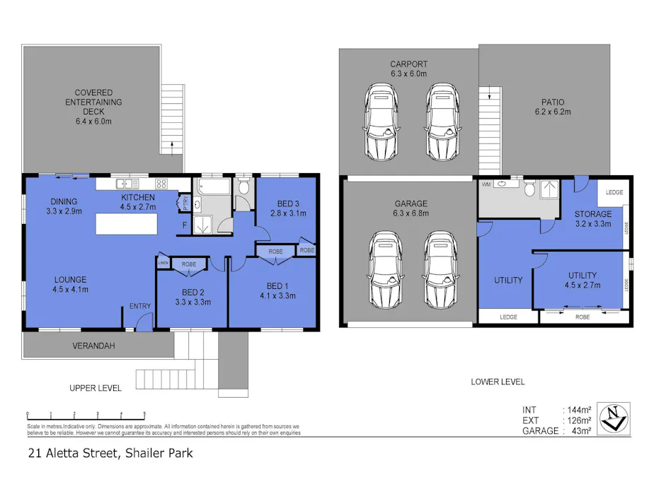 21 Aletta Street, Shailer Park, QLD, 4128 - Floorplan 1