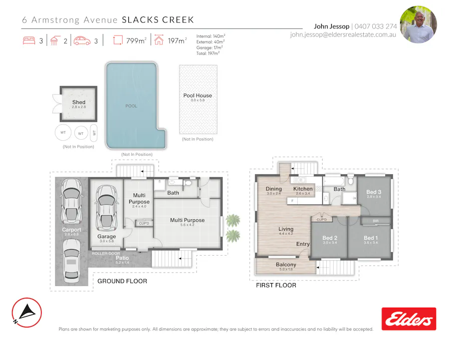 6 Armstrong Avenue, Slacks Creek, QLD, 4127 - Floorplan 1