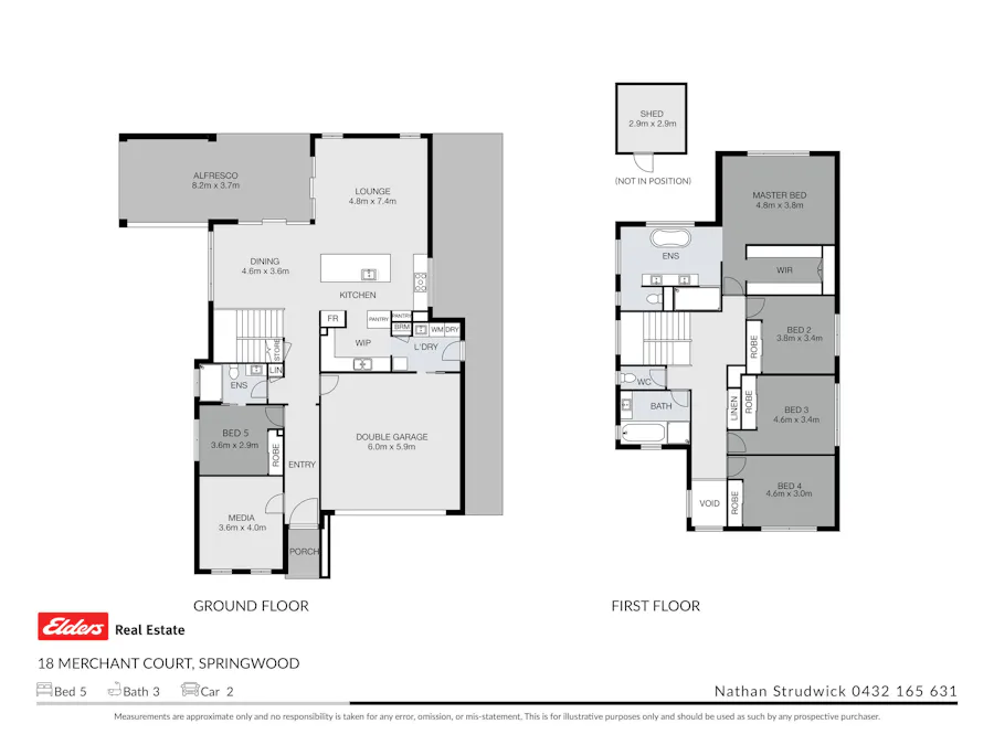 18 Merchant Court, Springwood, QLD, 4127 - Floorplan 1