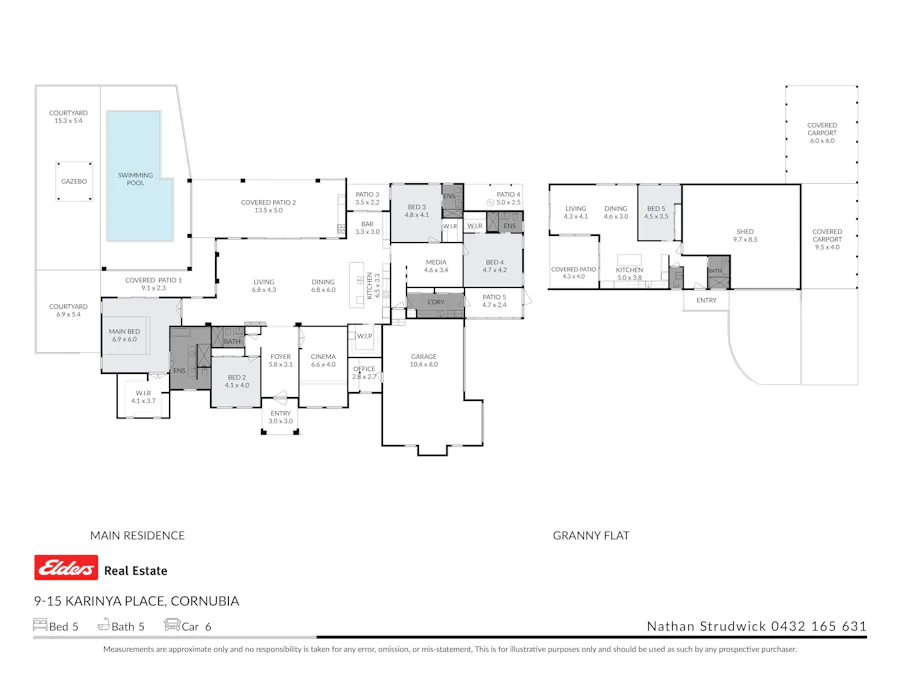 9-15 Karinya Place, Cornubia, QLD, 4130 - Floorplan 1